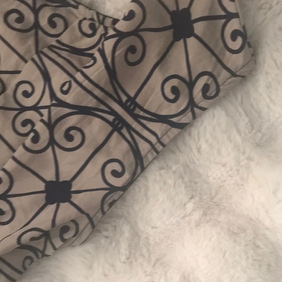 Elegant Navy blue and Tan Jumpsuit - Picture 5 of 7